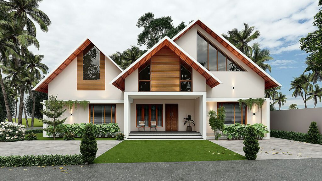 Mr. JACOB ABRAHAM. ADOOR, PATHANAMTHITTA. 1876SQFT