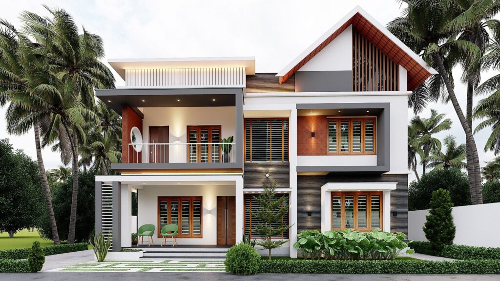 Mr. BINOSH ALEX & DASY PETER. VAZHITHALA, THODUPUZHA. 2044SQFT