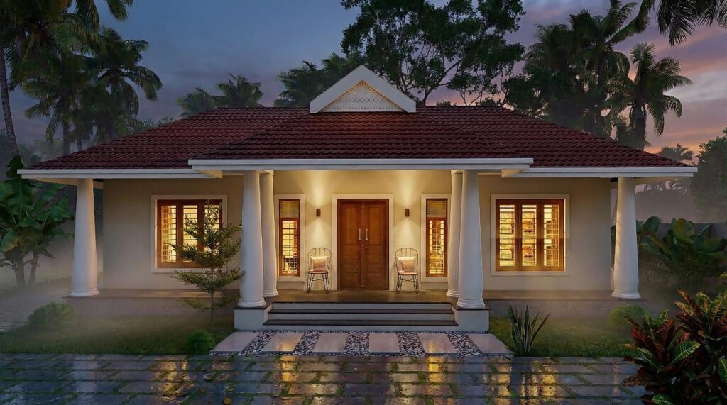 Mr. SARATHLAL L SOUPARNIKA KAYAMKULAM, ALAPPUZHA. 1585SQFT