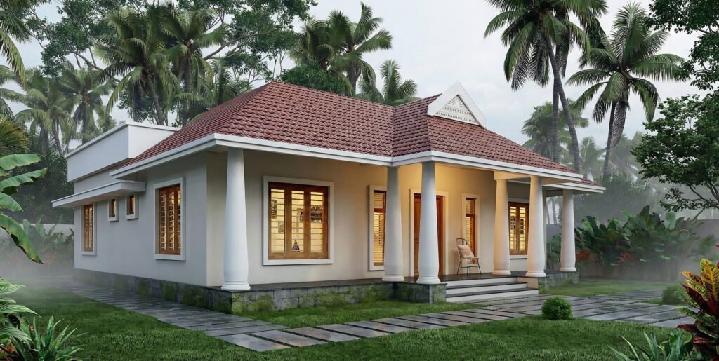 Mr. SARATHLAL L SOUPARNIKA KAYAMKULAM, ALAPPUZHA. 1585SQFT