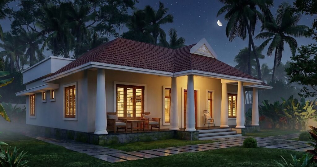 Mr. SARATHLAL L SOUPARNIKA KAYAMKULAM, ALAPPUZHA. 1585SQFT